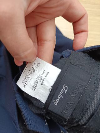 Pantalón de vestir azul