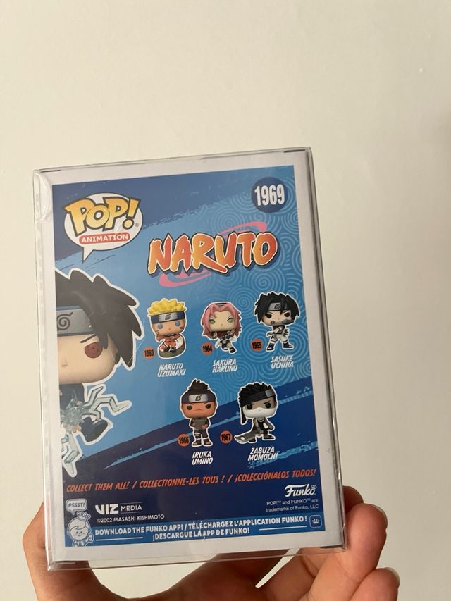 Funko Pop Sasuke Uchiha Naruto 1969 Geekay Exclusi