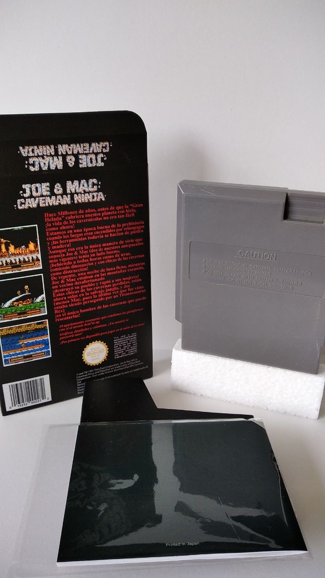 Joe & Mac Caveman Ninja NES
