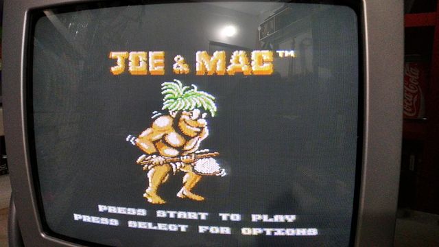 Joe & Mac Caveman Ninja NES