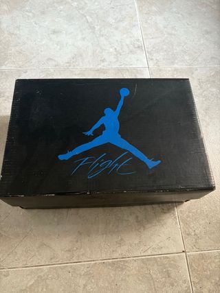 Jordan 4 Blue Thunder Negro/Azul
