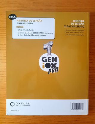 Historia de España Oxford - 2o Bachillerato Libro
