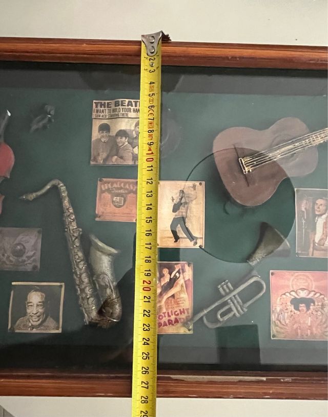 Cuadro Composición Musical Vintage