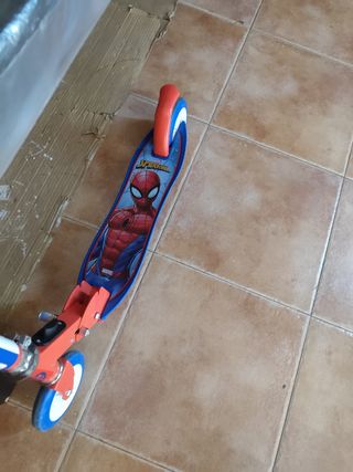 Patinete Spiderman infantil
