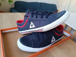 Zapatillas Le Coq Sportif Talla 38 Azul/Rojo