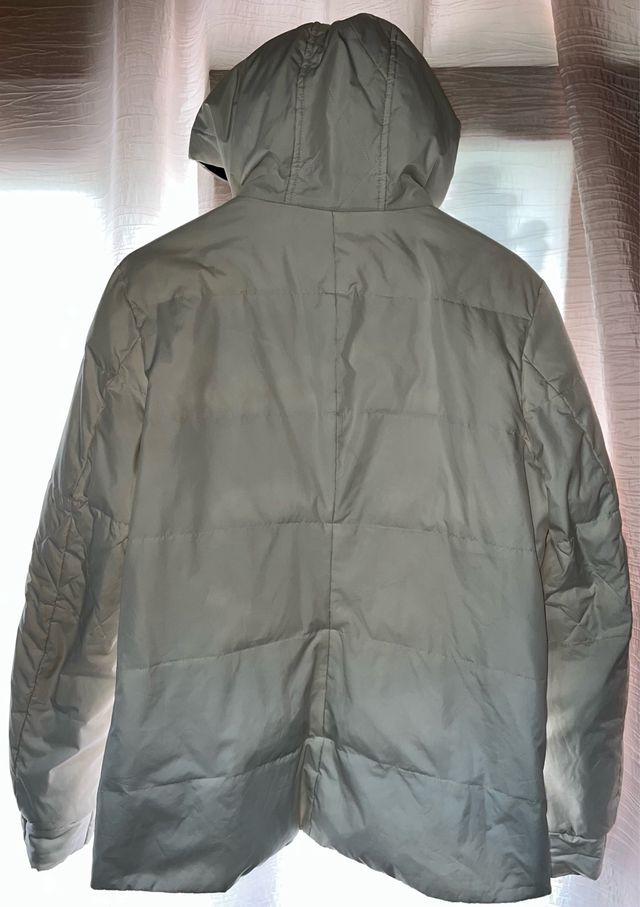 Abrigo plumas blanco