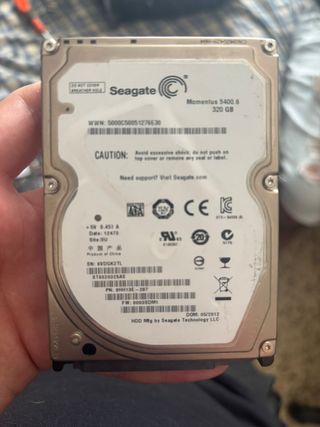Disco rigido Seagate Momentus 5400.6 da 320 GB
