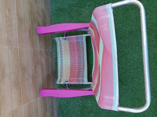 Silla de playa plegable