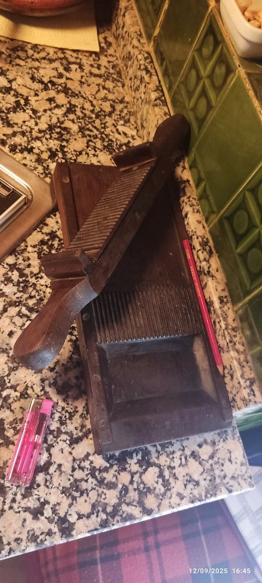 Pildorero Antiguo Farmacia Madera