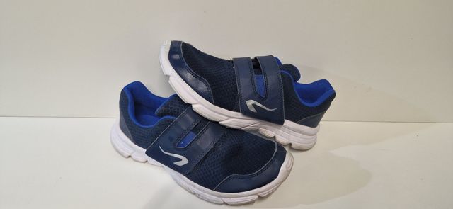 Zapatillas deportivas niño azul y blanco