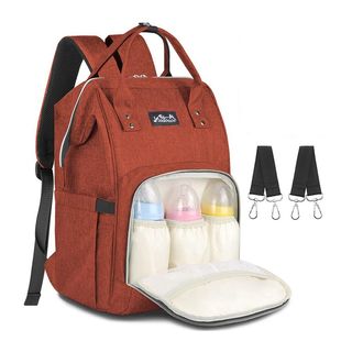 Mochila Pañalera de bebé Viedouce Roja