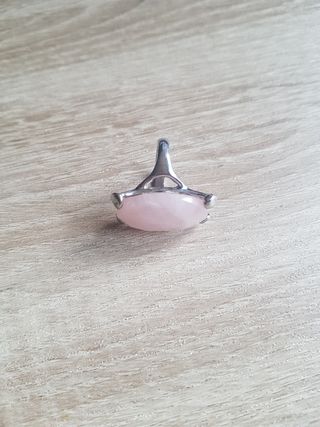 Anillo Cuarzo Rosa 