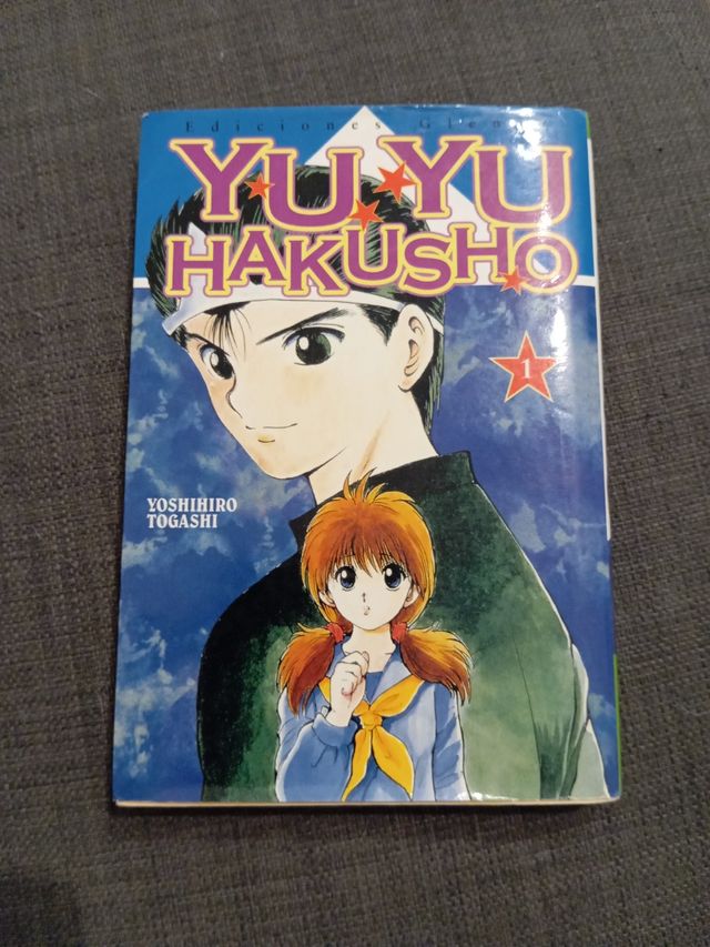 Yu Yu Hakusho del 1 al 13 (excepto volumen 9).