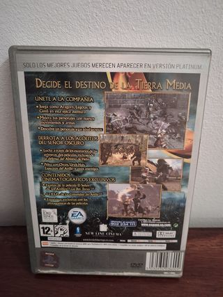 Juego PS2 El Señor de los Anillos: Las Dos Torres