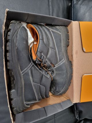 Scarpe Beta punta di ferro arancioni