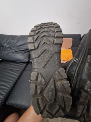 Scarpe Beta punta di ferro arancioni