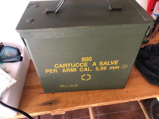Cassetta portamunizioni militare 15x26x28