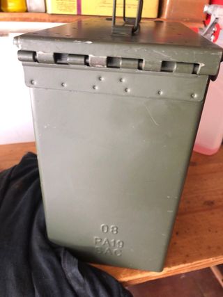 Cassetta portamunizioni militare 15x26x28