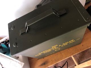Cassetta portamunizioni militare 15x26x28