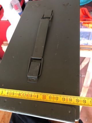 Cassetta portamunizioni militare 15x26x28