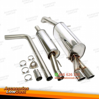 Sistema TA Technix de acero inoxidable 2x80mm apt