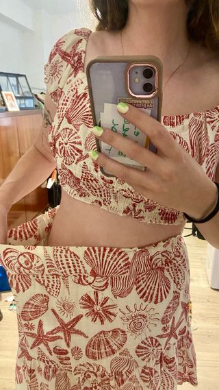 Conjunto Top y Falda Veraniego