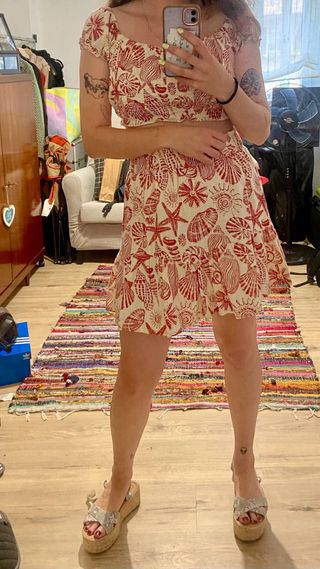 Conjunto Top y Falda Veraniego