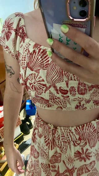 Conjunto Top y Falda Veraniego