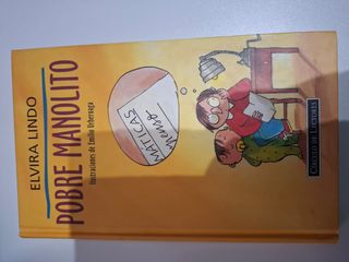 Libro Pobre Manolito Elvira Lindo