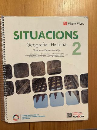 Situacions 2. Geografia i Història. Quadern d'a...