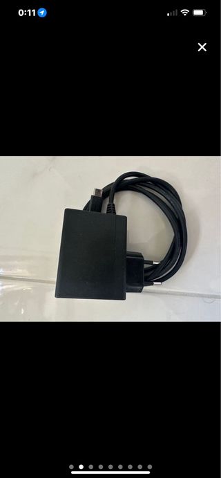Nintendo switch con cables y caja y auriculares 