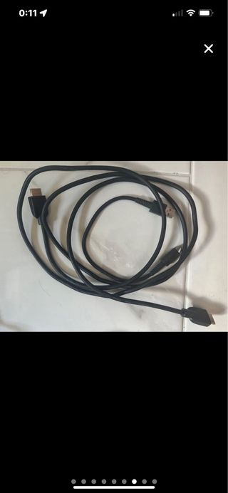 Nintendo switch con cables y caja y auriculares 
