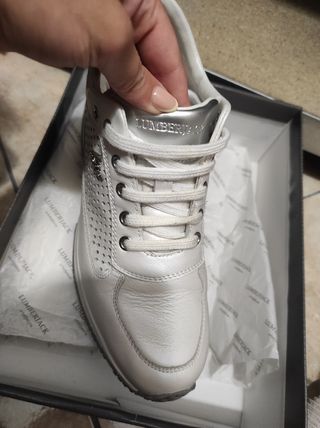 Scarpe Lumberjack Donna Bianche con Lacci