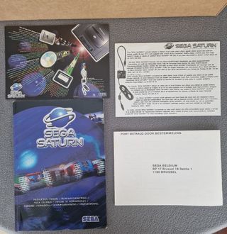 Consola Sega Saturn Modelo 1