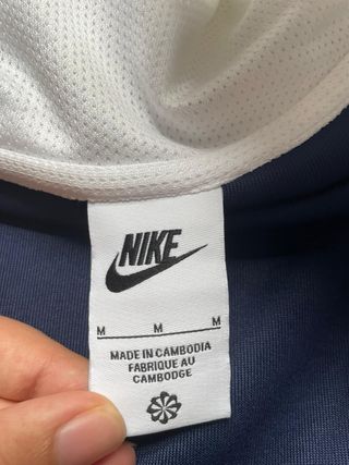 Chaqueta Nike Azul y Blanca