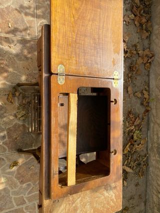 Mueble Singer para máquina de coser