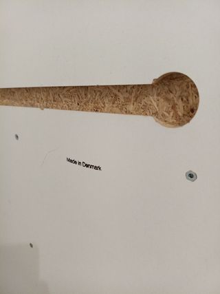 Estantería blanca de madera