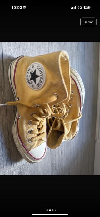 Zapatillas Converse Amarillas