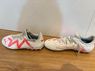 Botas de fútbol para niño número 37