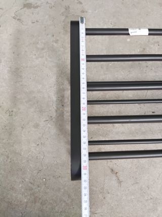 Zapatero Ikea Negro Metal