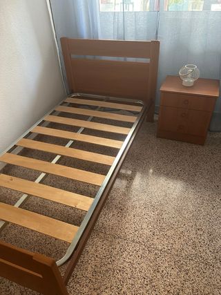 Cama 90 + Mesita + Somier