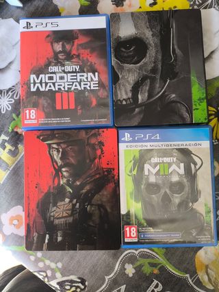 Pack Call of Duty Modern Warfare II y III PS4/PS5
