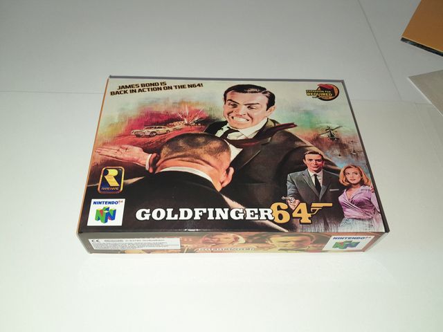 Goldfinger 64 N64 - Nintendo 64 - GoldenEye 007