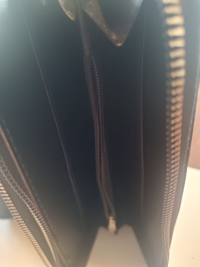 Portafoglio donna nero e blu