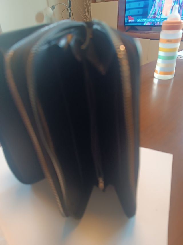 Portafoglio donna nero e blu