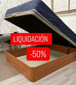 Liquidación: Cama con 50% de descuento