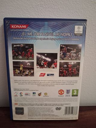 Juego PS2 Pro Evolution Soccer 2012