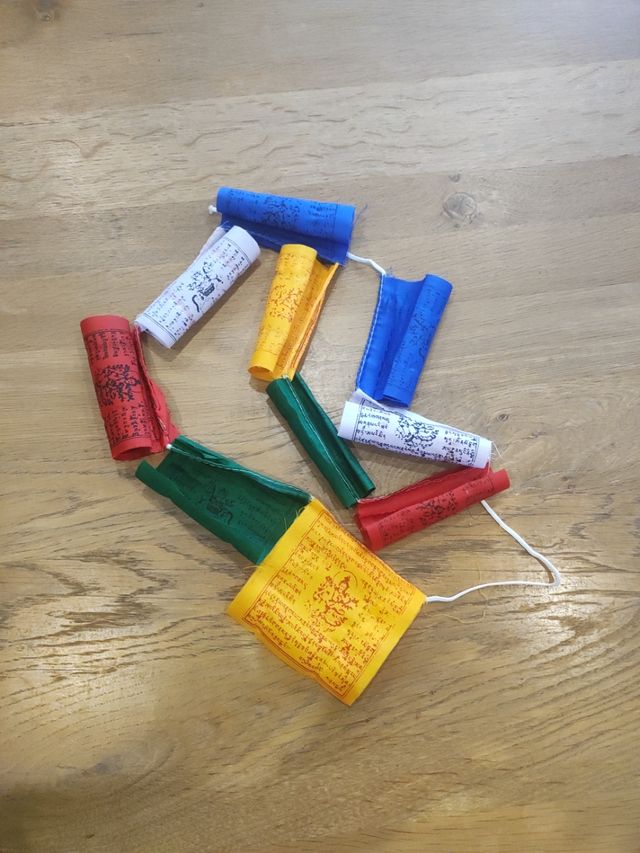 Banderitas tibetanas