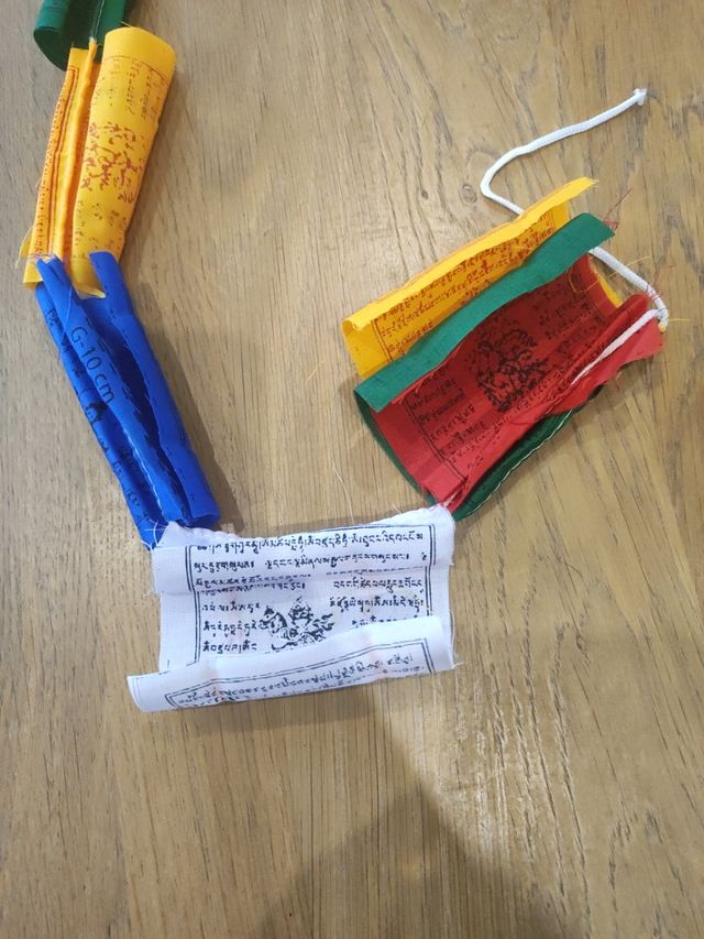 Banderitas tibetanas