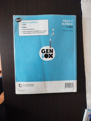 Física y Química 4º ESO. Libro del estudiante. ...